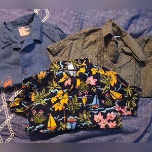 Toddler Boy Button Up Shirts